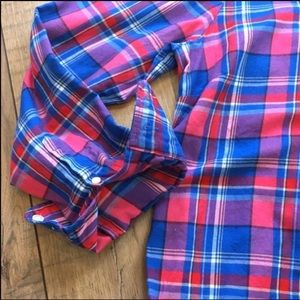JCrew Flannel Perfect Fit  XXL